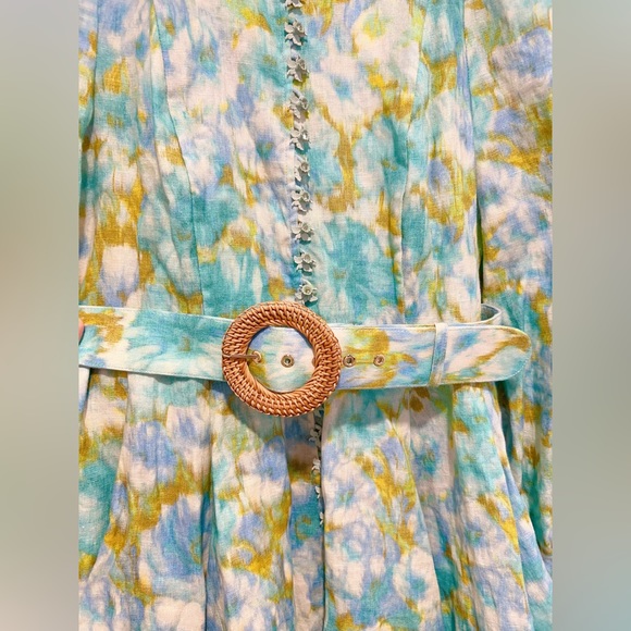 NWT AU2 Zimmermann High Tide Button-Front Minidress - Picture 8 of 16